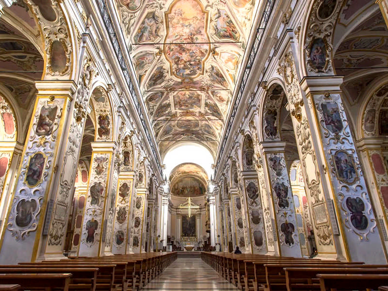 Interno della Cattedrale di Caltanissetta
