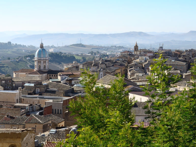 Panorama di Caltanissetta