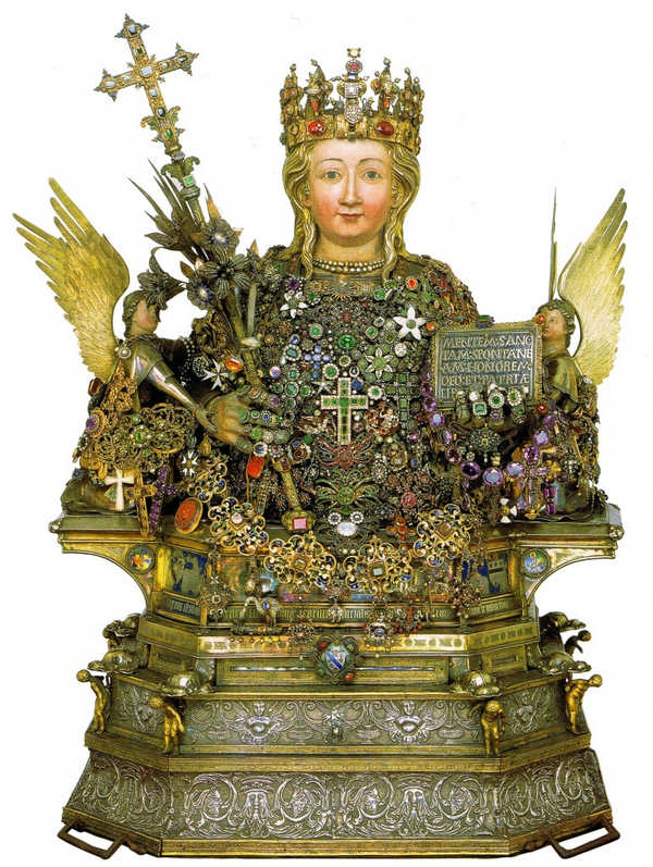 Il busto reliquiario di Sant'Agata