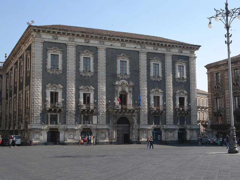 Il Palazzo del Seminario dei Chierici a Catania