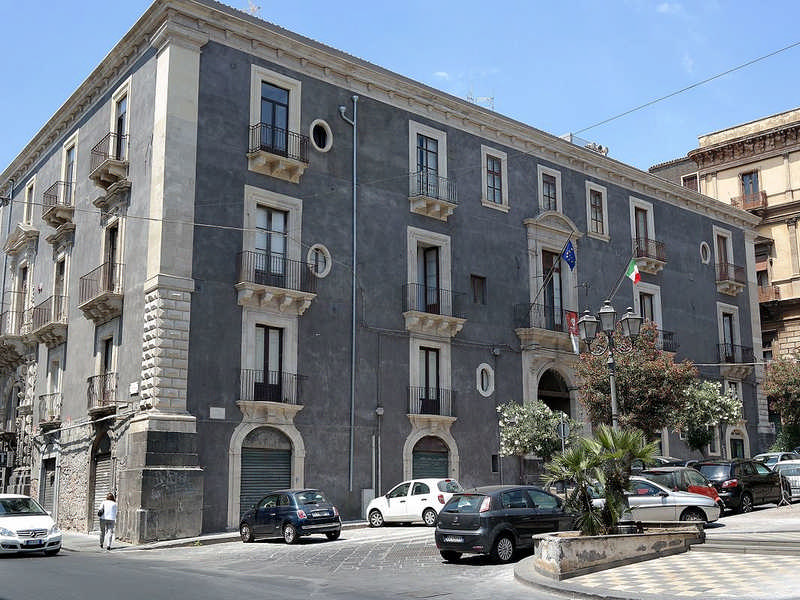 Il Palazzo Gravina Cruyllas a Catania