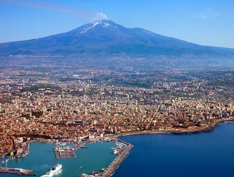 Panorama di Catania