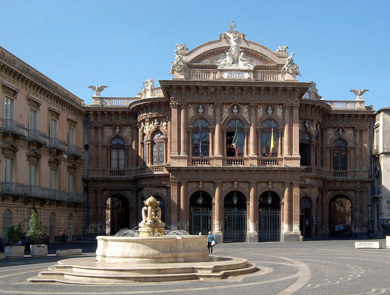 Il Teatro Massimo Vincenzo Bellini a Catania