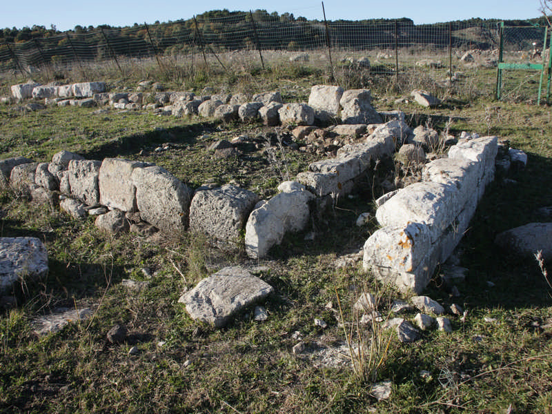 Rovine della città di Kasmenai a Giarratana