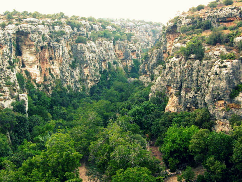 Veduta della Cava d'Ispica La Cava d'Ispica