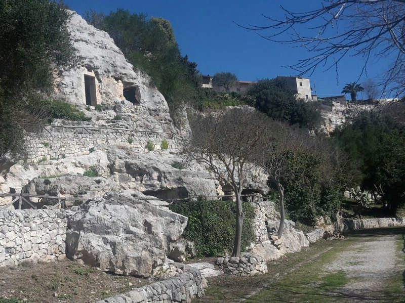 Uno scorcio della Cava d'Ispica