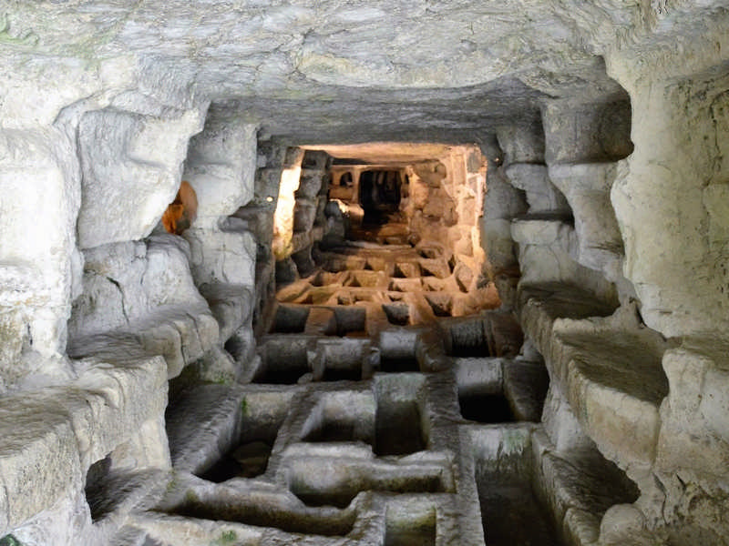 La Catacomba della Larderia a Cava d'Ispica