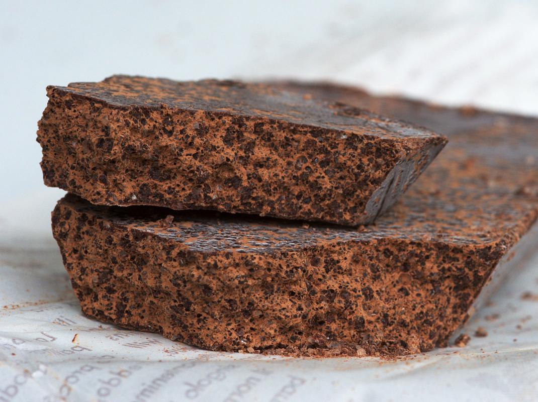 La granulosità del cioccolato La granulosità del cioccolato