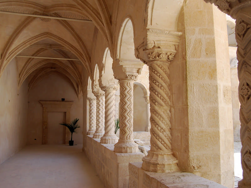 Chiostro di Santa Maria del Gesù Il Chiostro del Convento di Santa Maria del Gesù a Modica