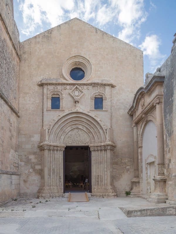 Facciata della Chiesa di Santa Maria del Gesù Facciata della Chiesa di Santa Maria del Gesù a Modica