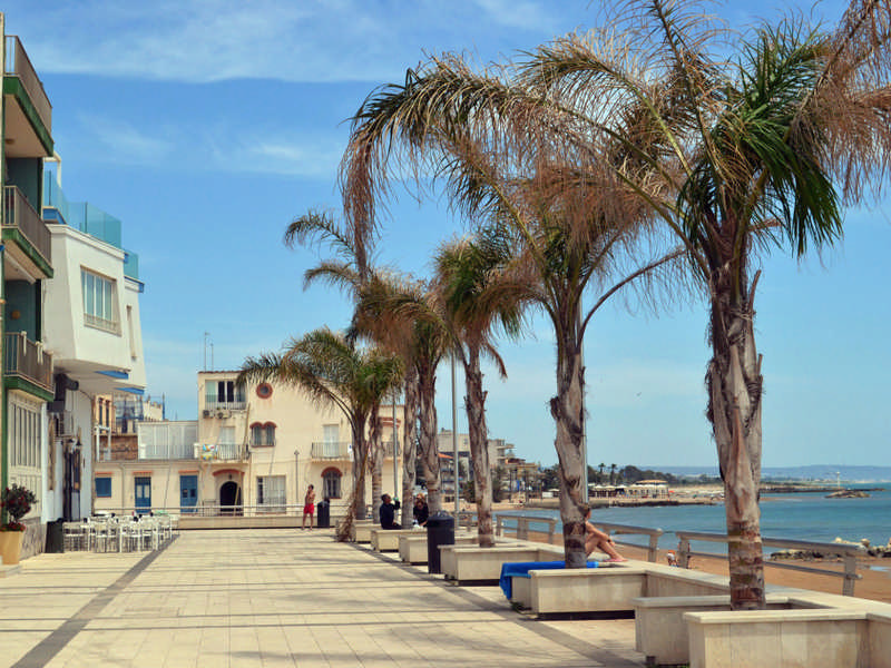 Il Lungomare nuovo Scorcio del Lungomare nuovo a Marina di Ragusa