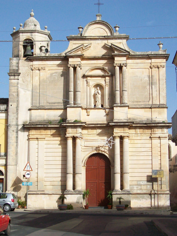 La Chiesa del Purgatorio a Canicattini Bagni