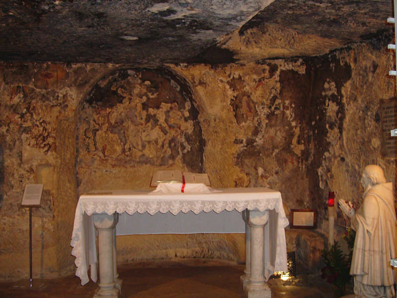 La grotta di San Corrado a Noto